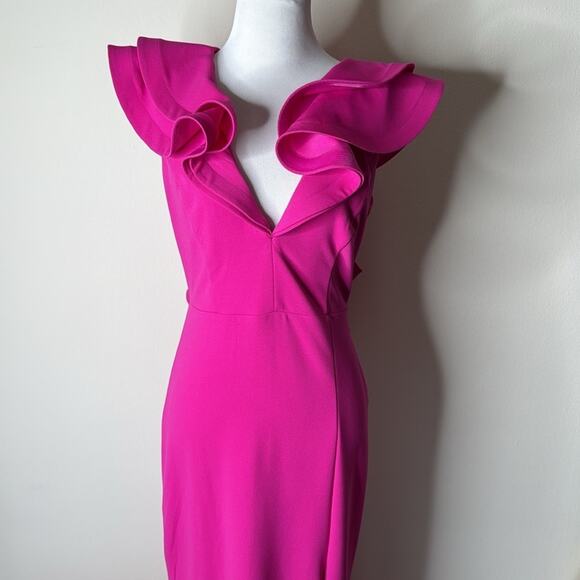 Fashion Nova Pink Take A Bow Maxi Dress - Picture 3 of 11